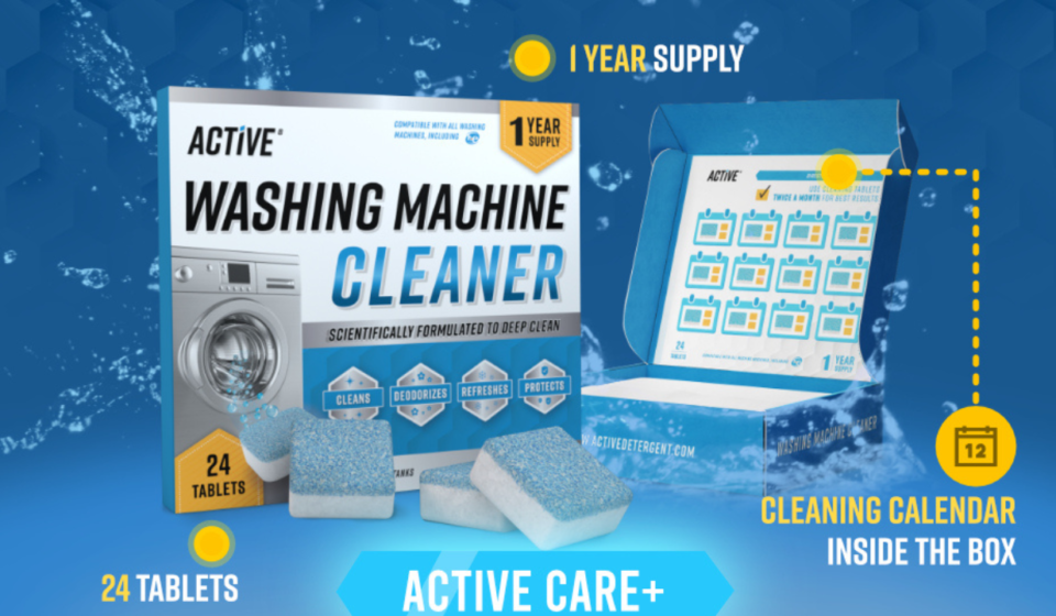 Active Washing Machine Cleaner